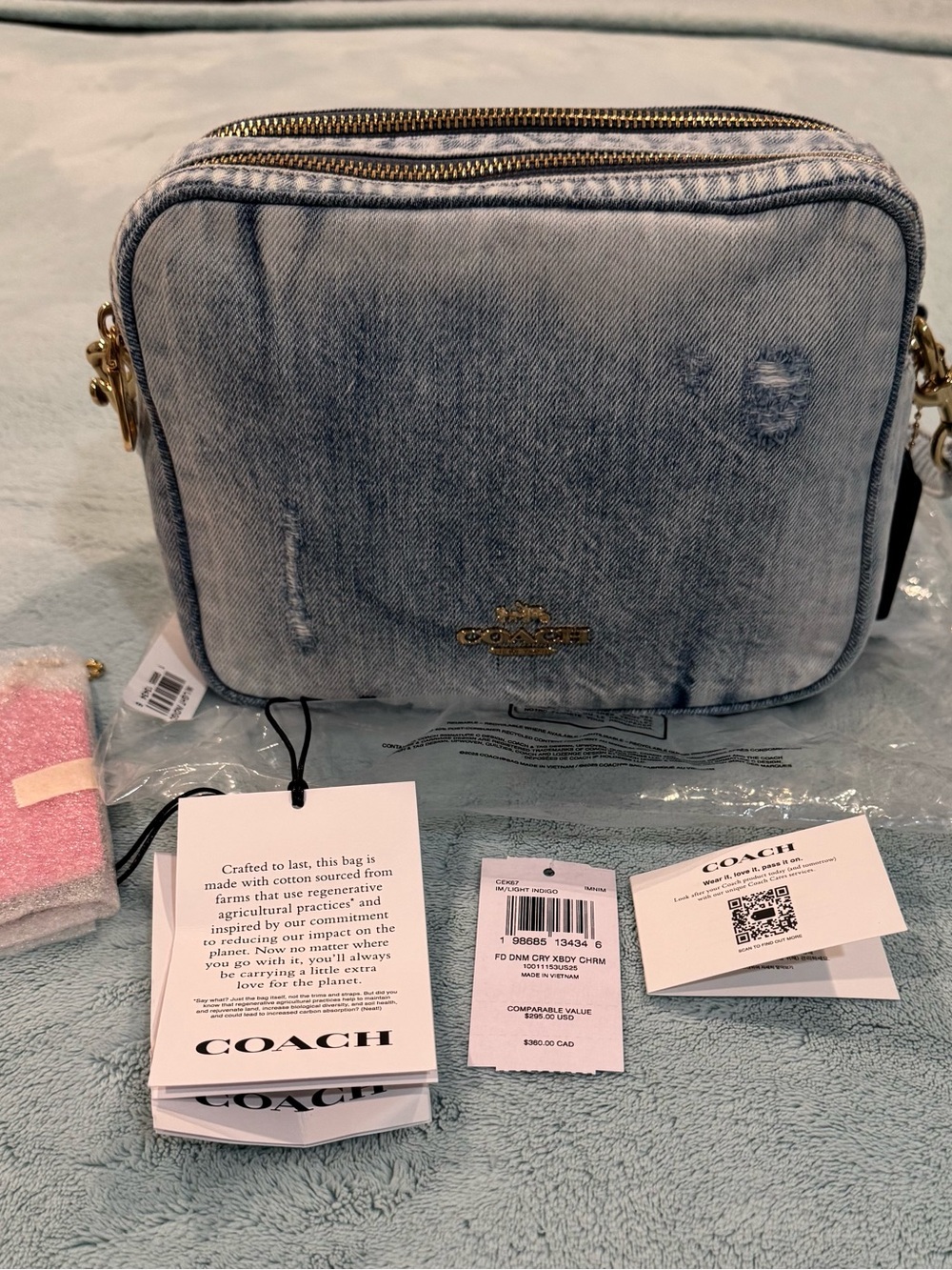 Coach Denim Carey CEK67